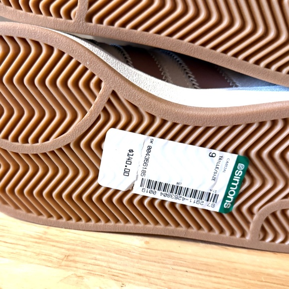 Adidas Original soft pink Campus 00s sneakers NWT - Picture 9 of 11